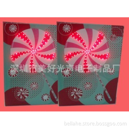 LED diary notebook